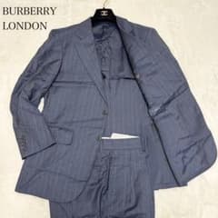 BURBERRY LONDON ストライプ柄 セットアップ スーツ ウール 春夏