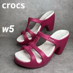 【廃盤モデル】クロックス　サイプラス　サンダル　ピンク　W4 2025年最新】crocs サイプラス サンダルの人気アイテム - メルカリ