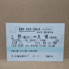 【北陸２号】使用済硬券　急行券　Ｂ寝台券　乗車駅　石動 廃止列車】JRマルス券使用済 北斗星号乗車券・特急券・B寝台券 - メルカリ