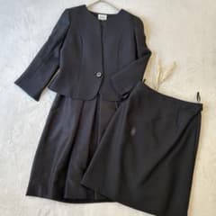 ♡フォーマルスーツ３点セット♡ L お祝い　エレガント　黒　入学式　卒業式