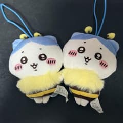 치이카와 하치씨 봉제인형 꿀벌 2개 세트 소책자 첨부