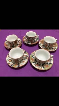 ばばあ様専用　　有田焼　清秀のコーヒーカップ&ソーサーのサムネイル