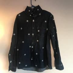 STUSSY デニムシャツ 星柄シャツのサムネイル