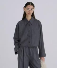 CLANE FRINGE SHORT SHIRT未使用 - メルカリ