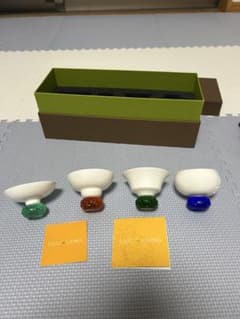 LIULI LIVING 琉璃工房 ガラス 酒器 酒杯 盃 猪口 台湾 4種 - メルカリ