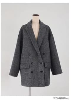 値下　FORME 東原亜希　コート　チェック　ノベルティ付き　ジャケット 値下 FORME 東原亜希 コート チェック ノベルティ付き ジャケット