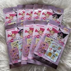 Sanrio Characters 씰 스티커 9장 세트