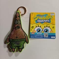 スポンジボブ キラキララインストーンマスコット タグ付き未使用品! パトリック