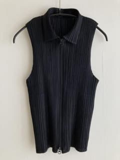PLEATS PLEASE ISSEY MIYAKE ノースリーブ Pleats Please Issey Miyake ノースリーブ プリーツドレス | ブラック
