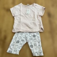 ミッフィーちゃん　セットアップ　上下90のサムネイル