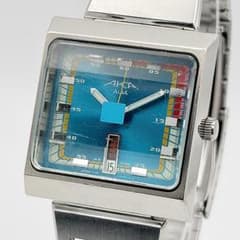 稼働 SEIKO ALBA AKA 腕時計 V733-5A40 カットガラス - メルカリ