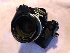 NIKON FE＋Ai 50mm F1.8　動作良好のサムネイル