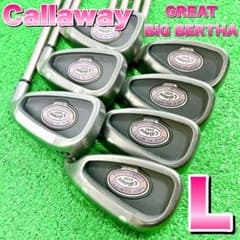 Callaway キャロウェイ レディース　ゴルフクラブセットBIGBERTHA キャロウェイ グレートビックバーサ レディース アイアンセット ゴルフ