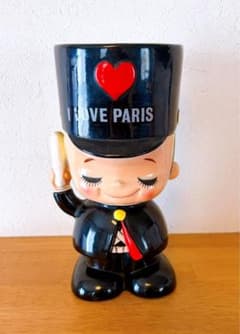 内藤ルネ ポリス 貯金箱 陶器のサムネイル