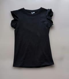 DAYCLOSET　フリルスリーブ ノースリーブ ブラック Sサイズのサムネイル
