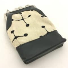 【未使用】エフィーefffy/がま口/財布/ポシェット/イームズ/ドットパターンのサムネイル