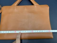 美品　TRION ブラウン ビジネスバッグのサムネイル