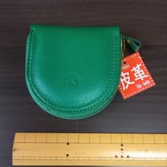 本革コインケース(メンズ、レディース)のサムネイル