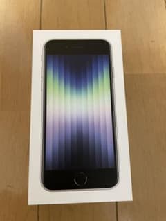 ⭐︎新品未使用⭐︎iPhone SE（第3世代） 64GB simフリー 本体のサムネイル