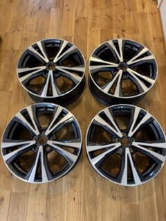 エクストレイル純正18インチタイヤホイール4本セット（目立つガリキズなし）大阪市 エクストレイル純正18インチタイヤホイール4本セット（目立つガリキズ