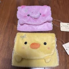 ブタとアヒルのフワフワティッシュポーチセットのサムネイル
