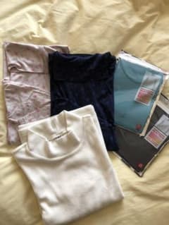 Tシャツ2枚 ロンT2枚 薄手フリースTシャツ1枚のサムネイル