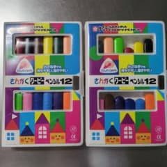 さんかくクーピー12色 2セットのサムネイル