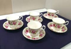 ROYAL ALBERT BaneChina ENGLAND カップ&ソーサーのサムネイル