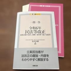 【裁断済み】一問一答 令和6年民法等改正 商事法務のサムネイル