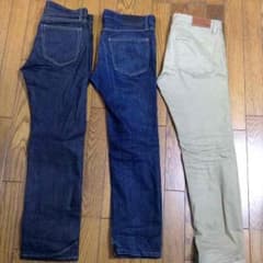 ユニクロパンツ 3本のサムネイル