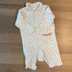 小花柄ロンパース カバーオールのサムネイル