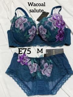 ワコール サルート ブラショーツセットE75M - メルカリ