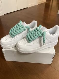 ✨新品未使用✨　穴拡張なし　NIKE Air force 1 ロープフォース