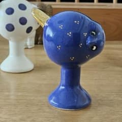 リサラーソン　テクラ　Bird　tekla　ブルー　置物 リサラーソン テクラ Bird tekla ブルー 置物 - メルカリ