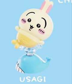 moetch 치카카와 해외 한정 인어 미니 피규어 유라유라 입상 토끼
