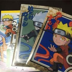 NARUTO ミニクリアファイル メモ帳のサムネイル