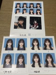 seju 証明写真 長浜広奈 川野明愛 伊藤彩華3枚セットのサムネイル
