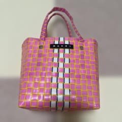 MARNI かごバッグ ピンクのサムネイル