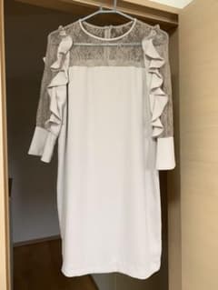 ドレス　フリルワンピース　結婚式　二次会のサムネイル