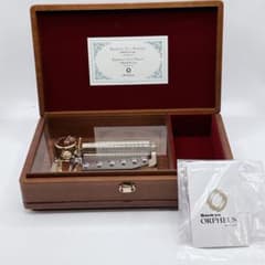 【極美品】Sankyo オルフェウス 50弁 運命 第九 ベートーヴェン 高級 極美品】Sankyo オルフェウス 50弁 運命 第九 ベートーヴェン 高級