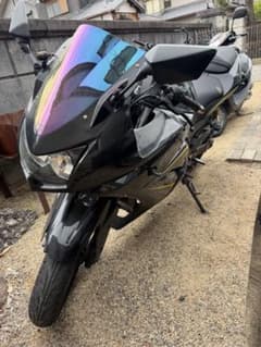 【最終値下げ】　NINJA250R 実働 モリワキマフラー 社外スクリーンのサムネイル