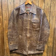激レア 50s 60s ヴィンテージ LLbean ゴート レザージャケット - メルカリ