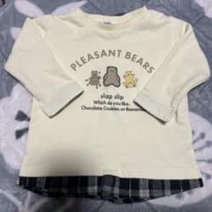 SLAP SLIP長袖カットソー 90cm お値下げしましたのサムネイル
