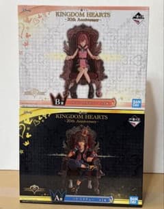 未開封］キングダムハーツ 20周年記念 フィギュアセット A賞ソラ&B賞