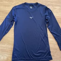 Mizuno ネイビー 長袖 アンダーシャツ 160サイズのサムネイル
