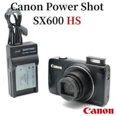 Canon PowerShot SX600 HS コンパクトデジカメ 動作品 - メルカリ