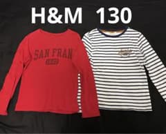 H&M ロンT 130cm 2枚セットのサムネイル