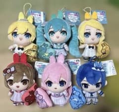 初音ミク X RODY 描き下ろしぬいぐるみマスコット セーラー服ver. 6種