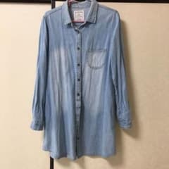 デニムシャツワンピース デニムワンピースのサムネイル