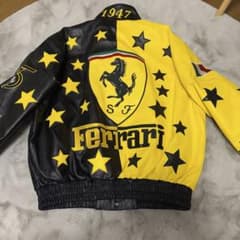 フェラーリ レザージャケット 星柄　スタジャン　値段交渉します！ m54460852093_1.jpg?1739020961
